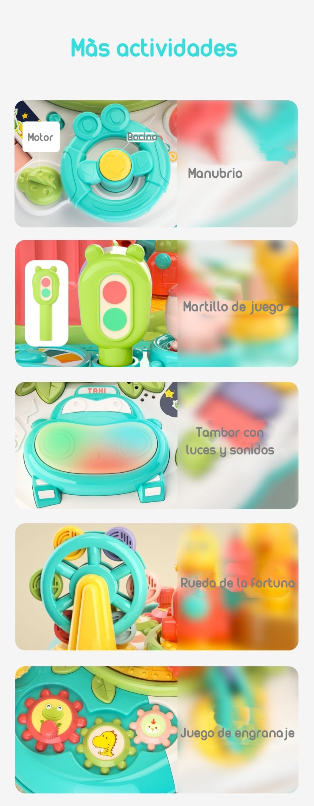 Mesa de Actividades Musical Fun By LuBabycas