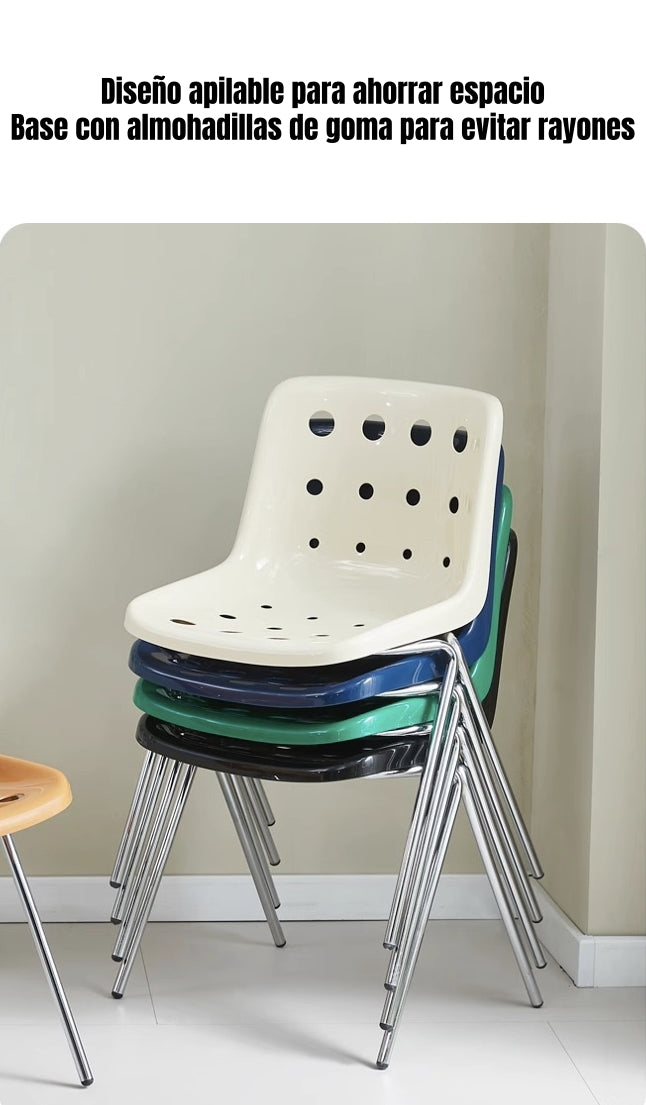 Set 4 Sillas De Comedor PP Swiss Crema By LuBabycas