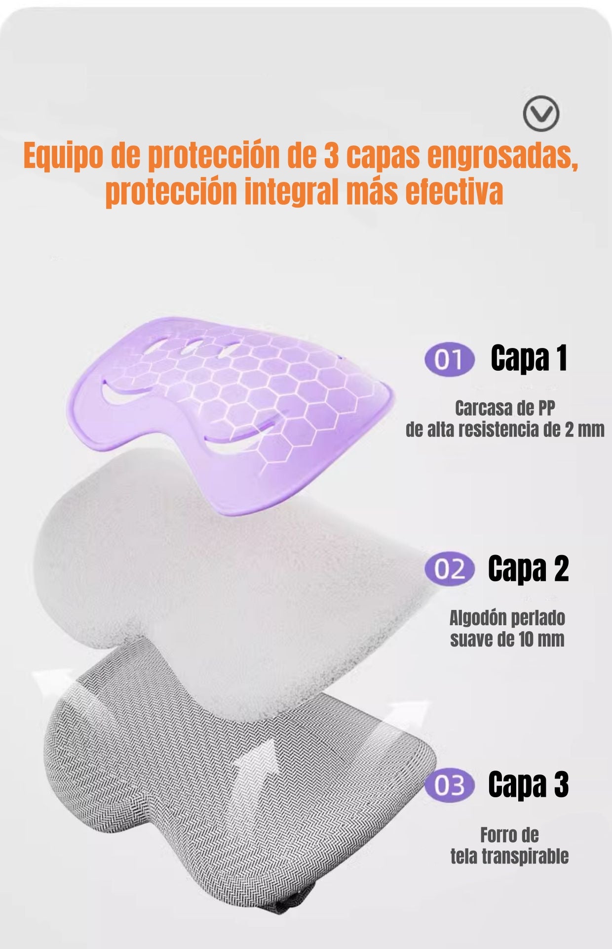 Set Protección Infantil 6 PCS Coderas Rodilleras Muñequeras