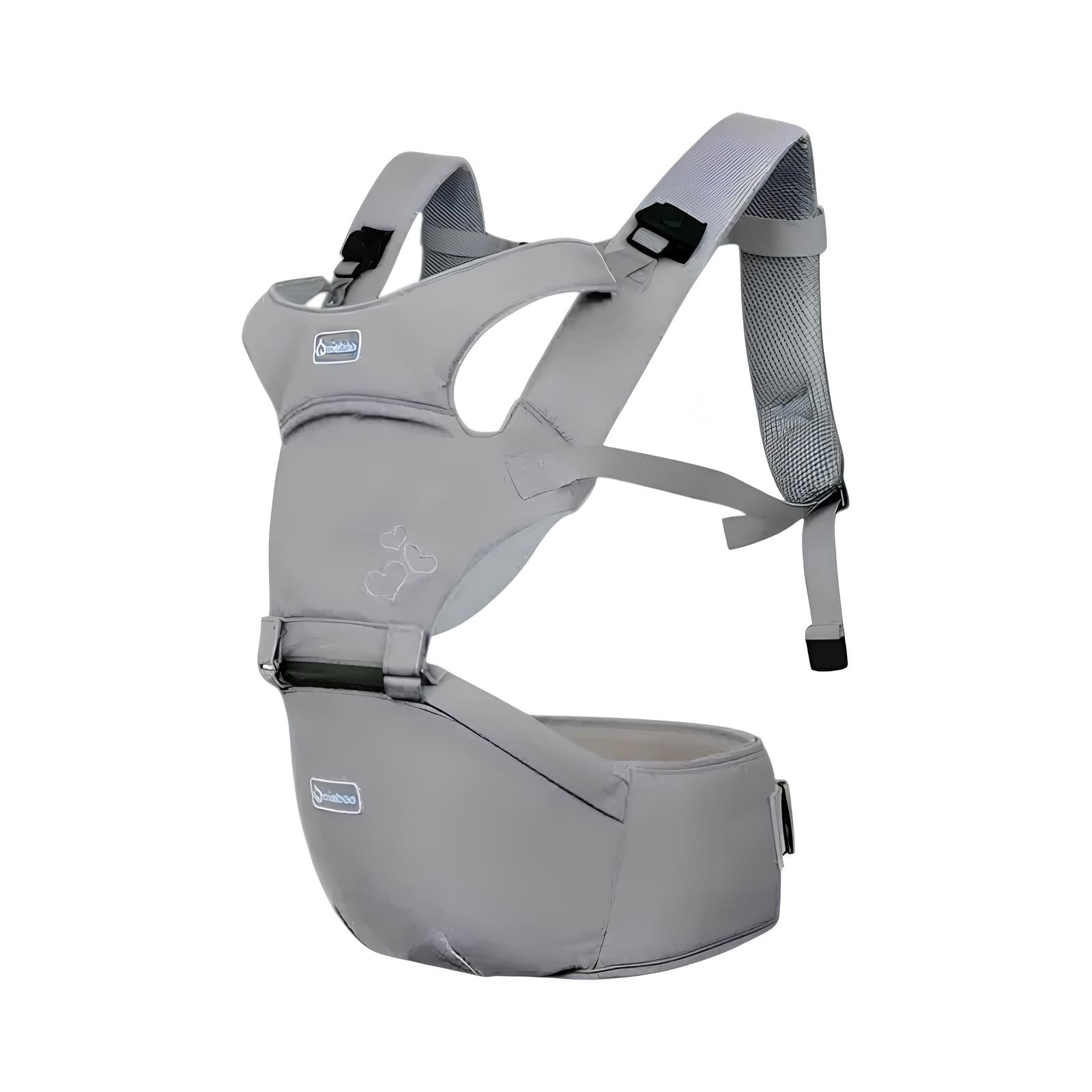 Portabebé Ergonomico 0-3 Años Sonet Gris By Lubabycas
