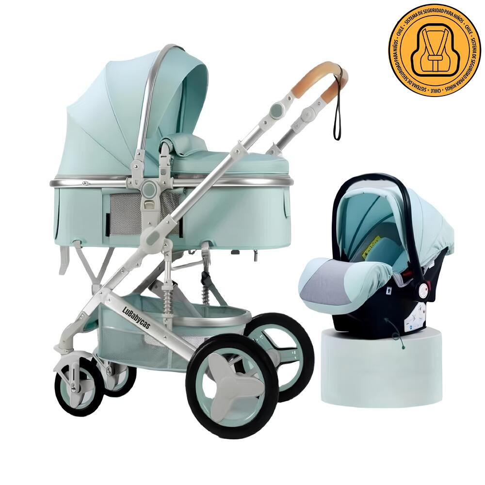 Coche Travel System Con Accesorios Luxury LuBabycas