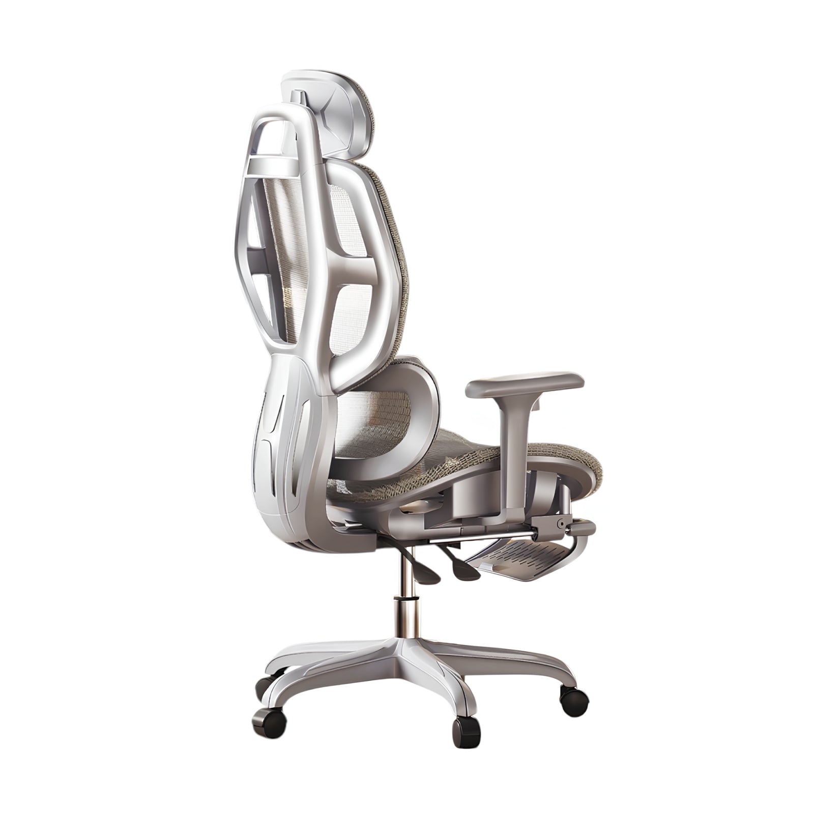 Silla De Escritorio Reclinable Premium E13 Gris LuBabycas