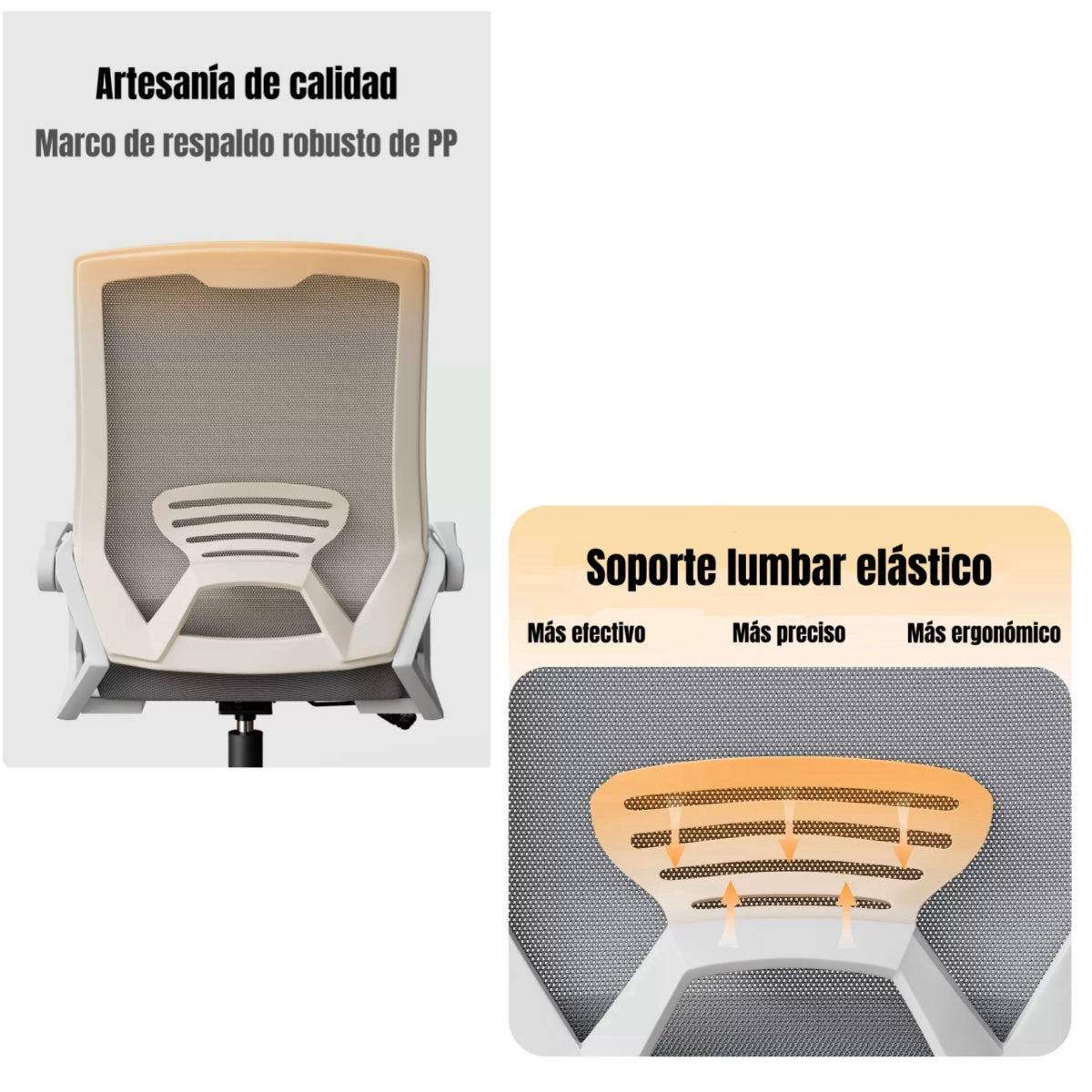 Silla Escritorio Oficina Reposacabezas Reclinable Exo Negra