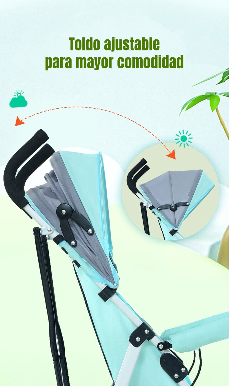 Coche Paragua Con Posa Vaso Swift LuBabycas