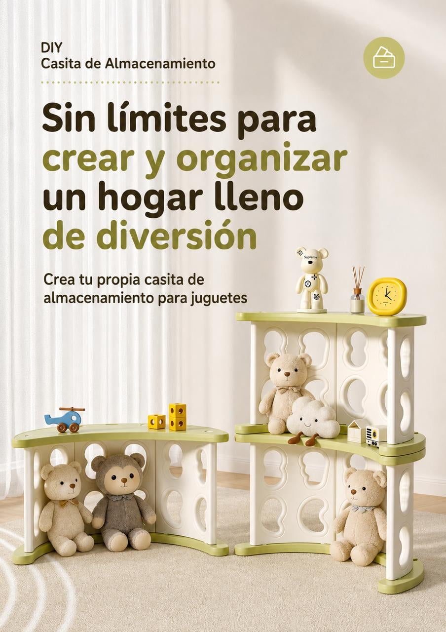 Juguete Escalador Niños LuBabycas Con Alfombra Luna