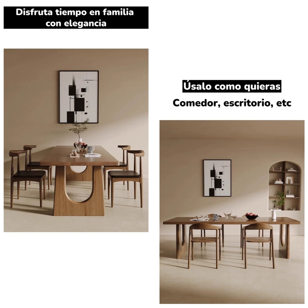 Comedor De Madera North 160/180cm By LuBabycas