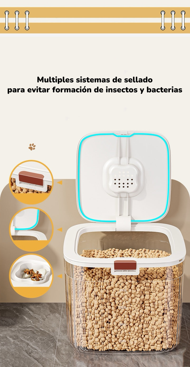 Contenedor De Alimentos Para Mascotas 30KG By LuBabycas