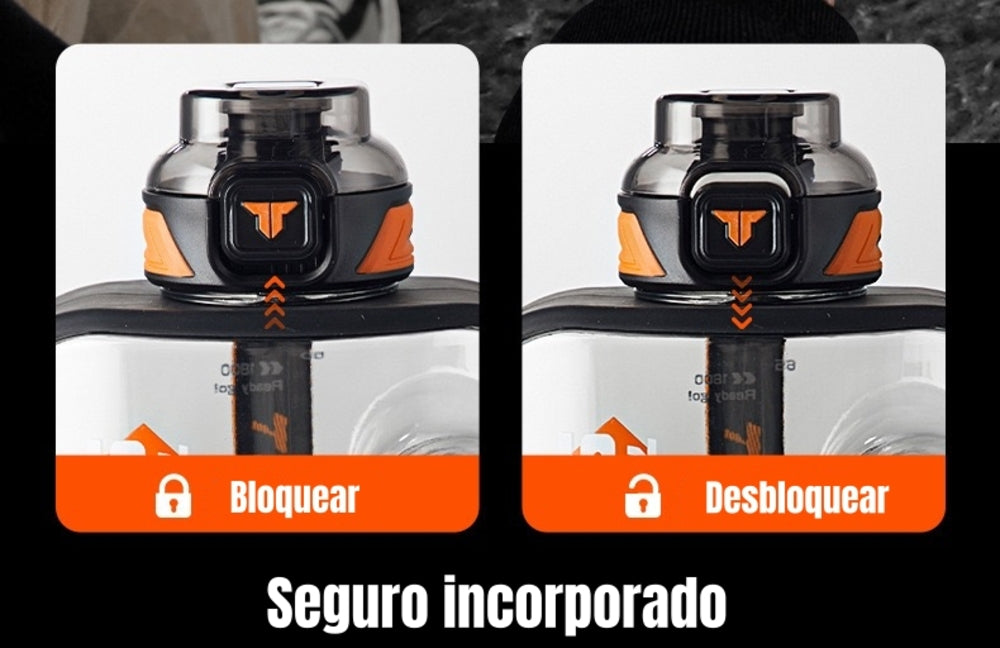 Botella de Agua Multifuncional Con Accesorios TKK LuBabycas