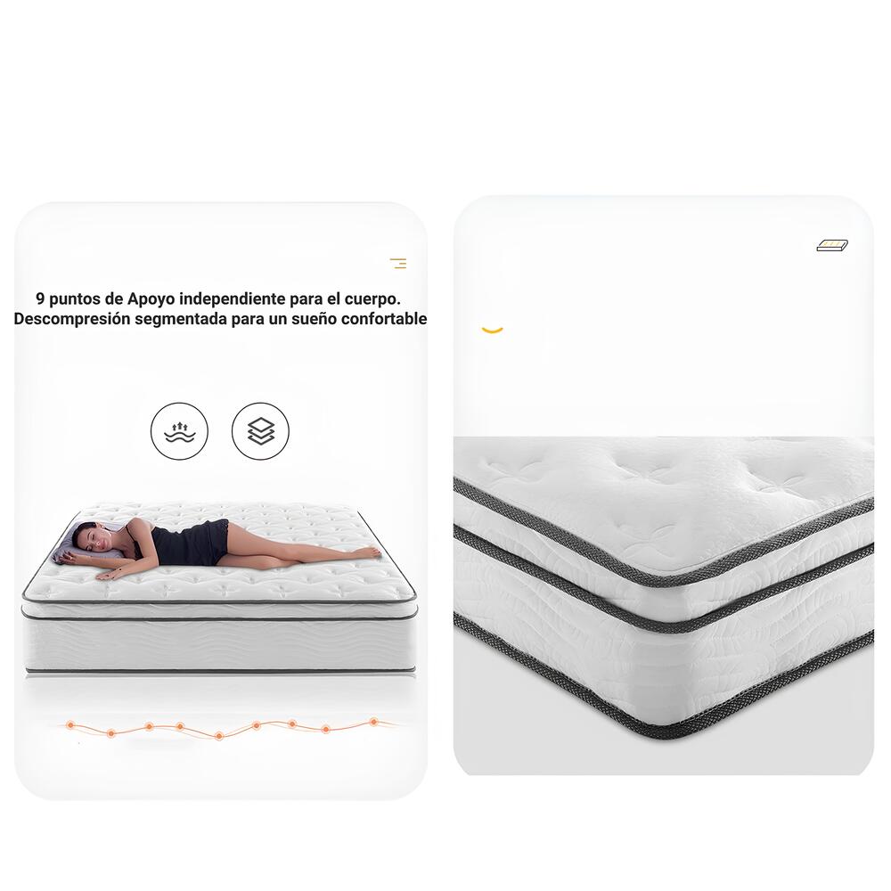 Colchón Comprimido Nube Pocket LuBabycas