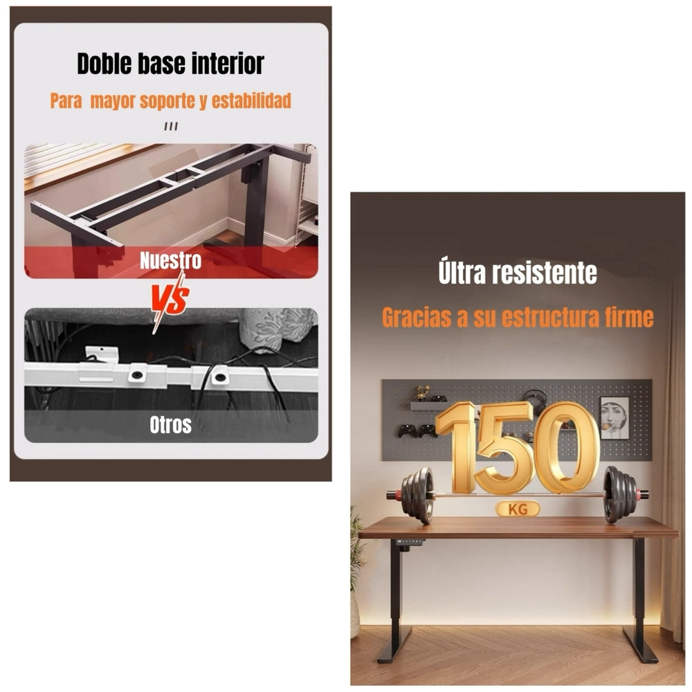 Escritorio Eléctrico Altura Regulable Thunder LuBabycas