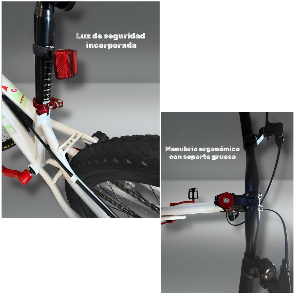 Bicicleta Infantil Aro18/20/22 Nexa LuBabycas