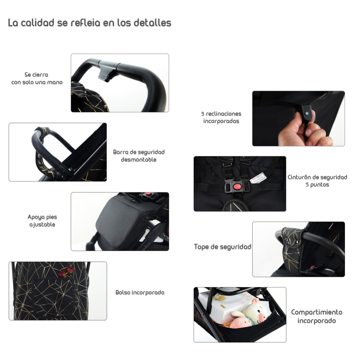 Coche De Paseo Últra Compacto Go Travel LuBabycas