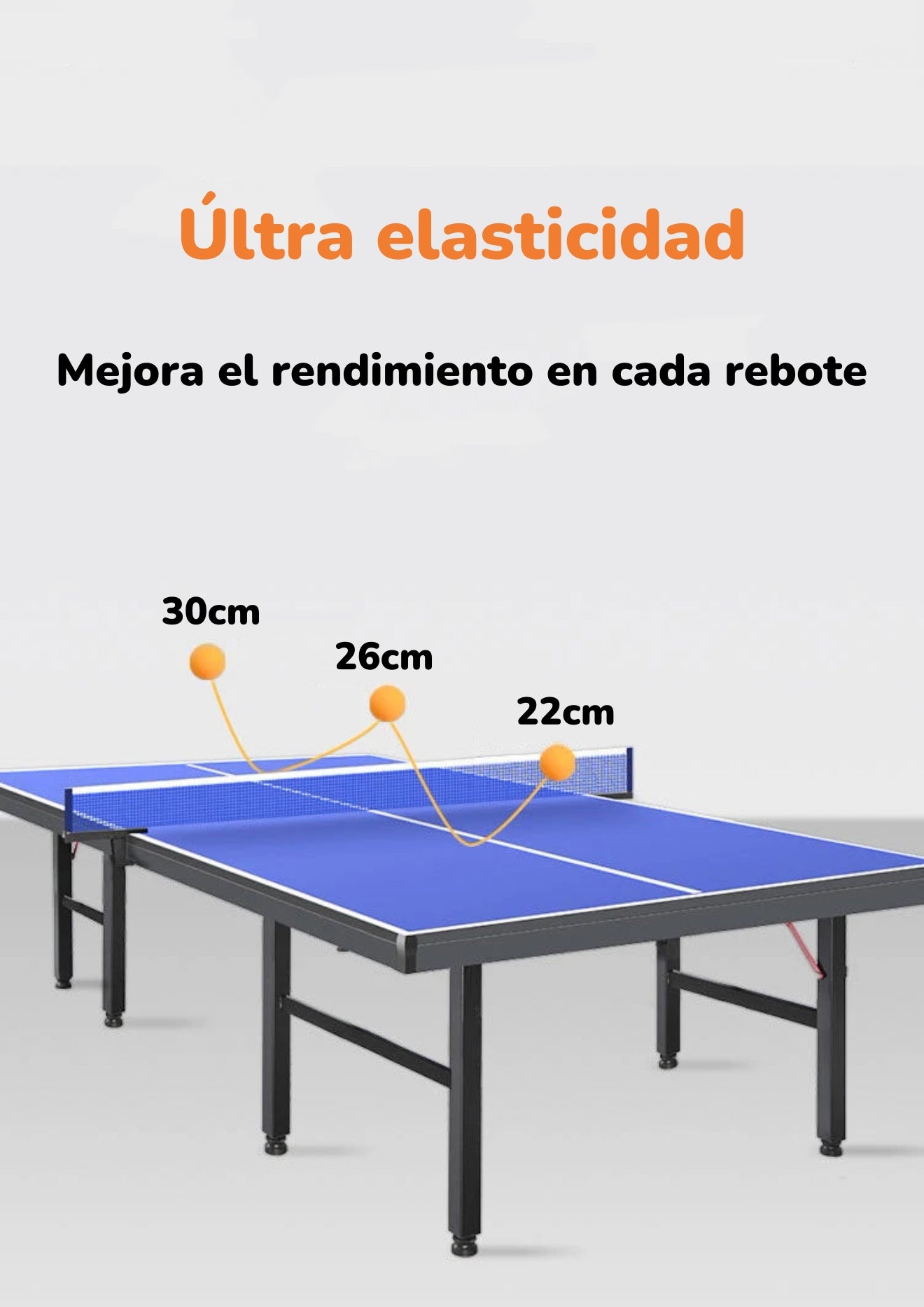 Mesa De Ping Pong Profesional Plegable 274CM By LuBabycas