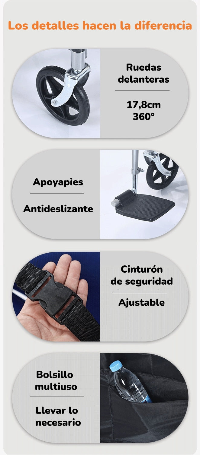 Silla De Ruedas Plegable Viene Armada Warm By LuBabycas