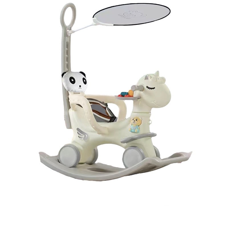 Correpasillo Andador Balance 3 En 1 Con Accesorios Blanco