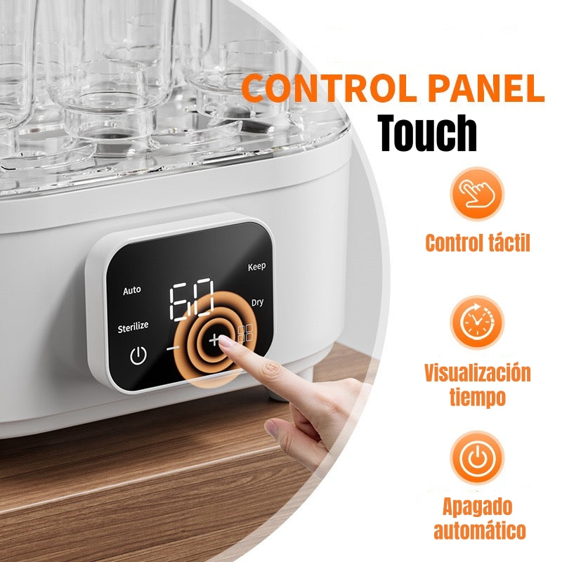 Esterilizador y Secador Eléctrico Mamaderas By LuBabycas