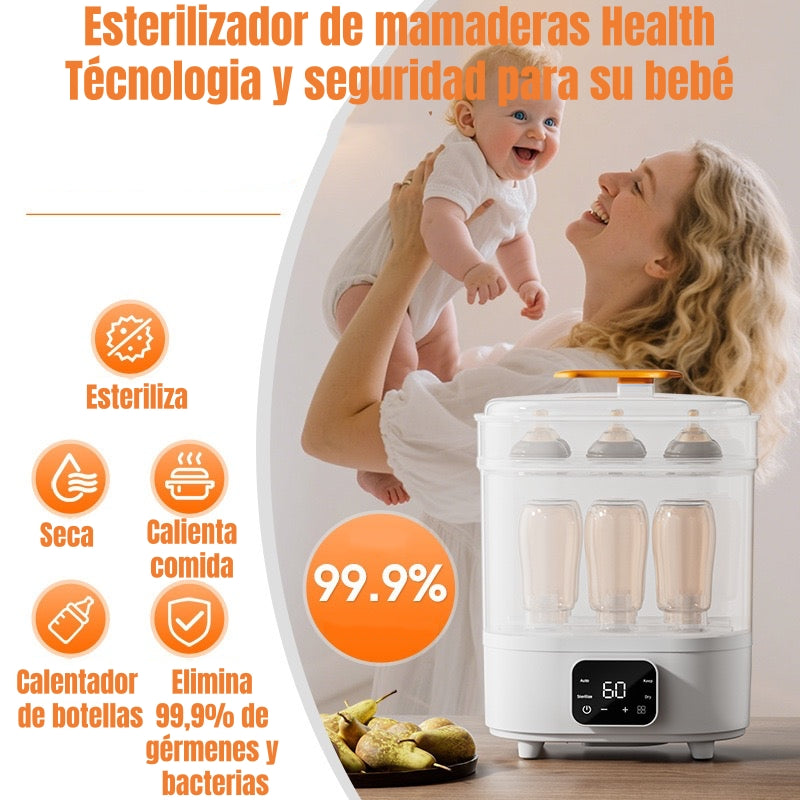 Esterilizador y Secador Eléctrico Mamaderas By LuBabycas