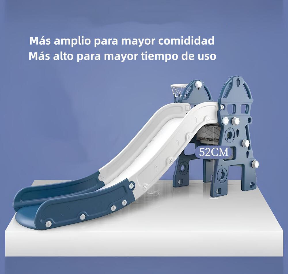Resbalin Columpio 5 En 1 Con Accesorios Azul Lubabycas