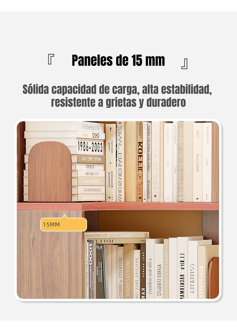 Biblioteca Librero Estantería Blanco 5 Niveles 170cm Ranger