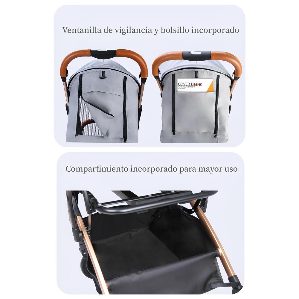 Coche De Paseo Mini Con Accesorios LuBabycas