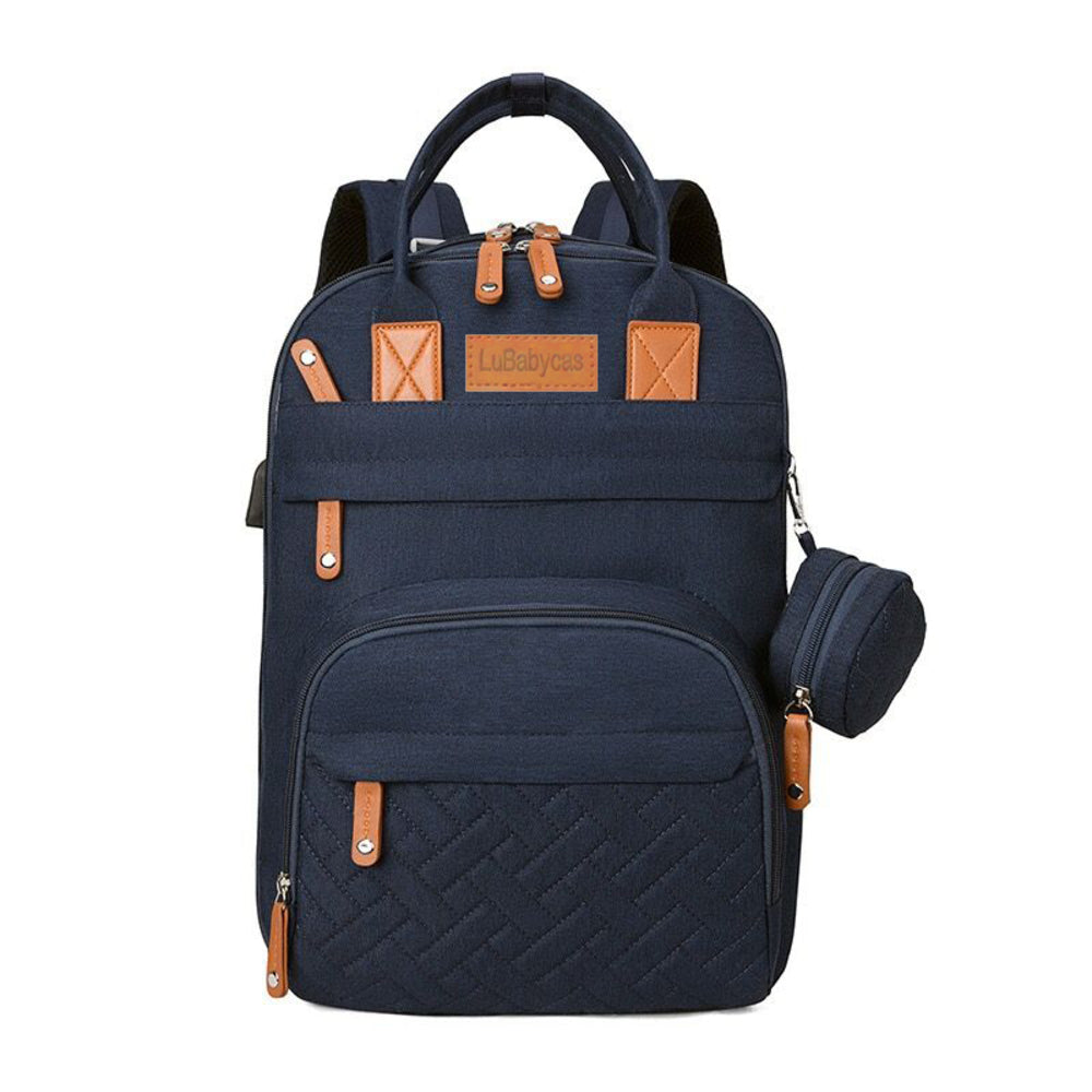 Mochila Maternal Con Mudador Easy Travel LuBabycas