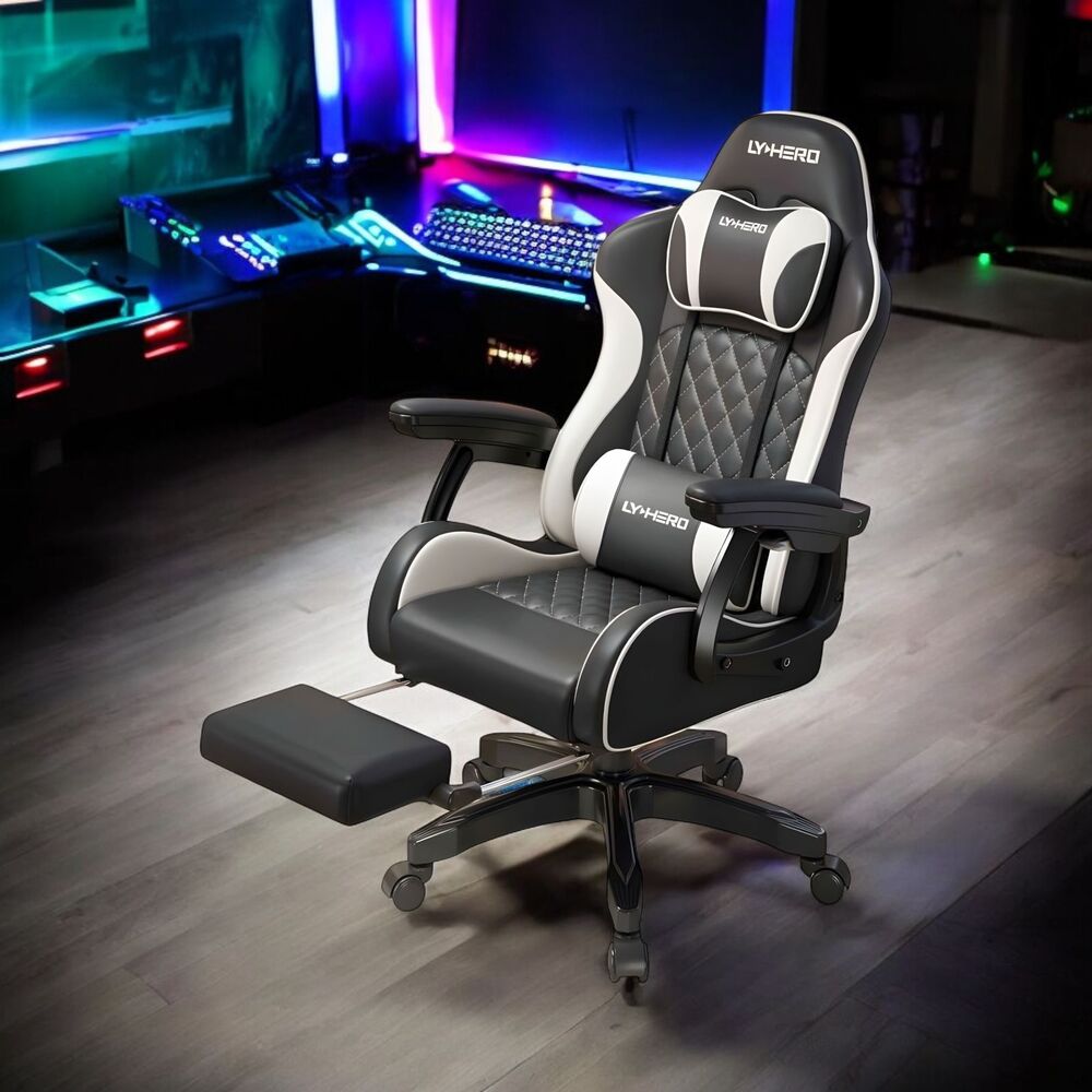 Silla Gamer Con Reposapies DJ08 LuBabycas