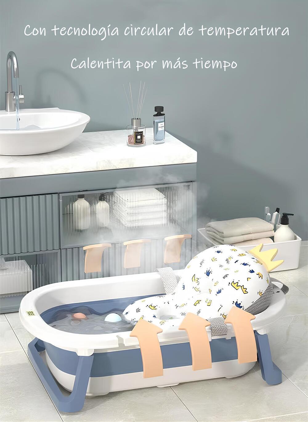 Bañera Inteligente Con Accesorios LuBabycas