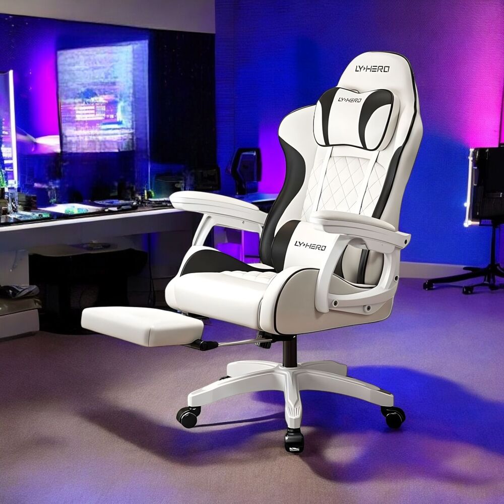 Silla Gamer Con Reposapies DJ08 LuBabycas