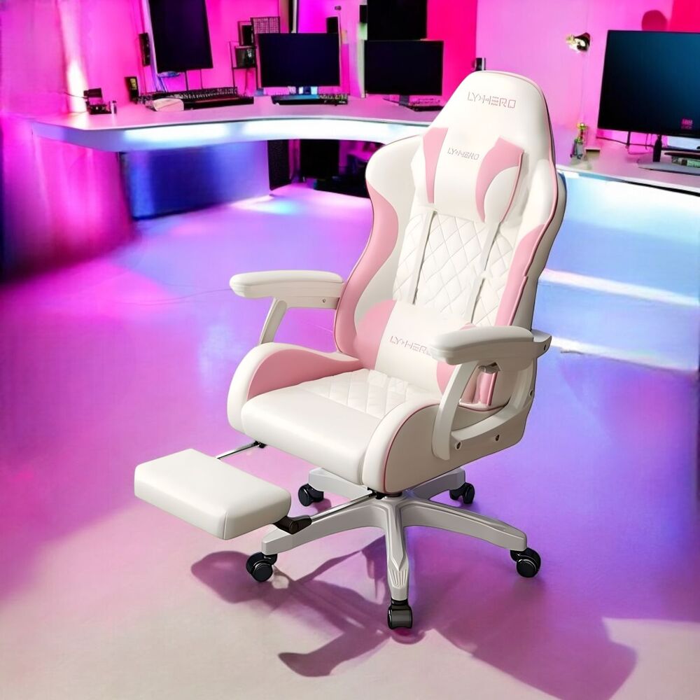 Silla Gamer Con Reposapies DJ08 LuBabycas