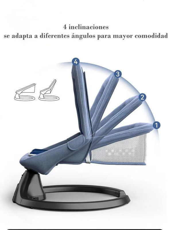 Mecedora Eléctrica Reclinable Bluetooth Lubabycas Osito