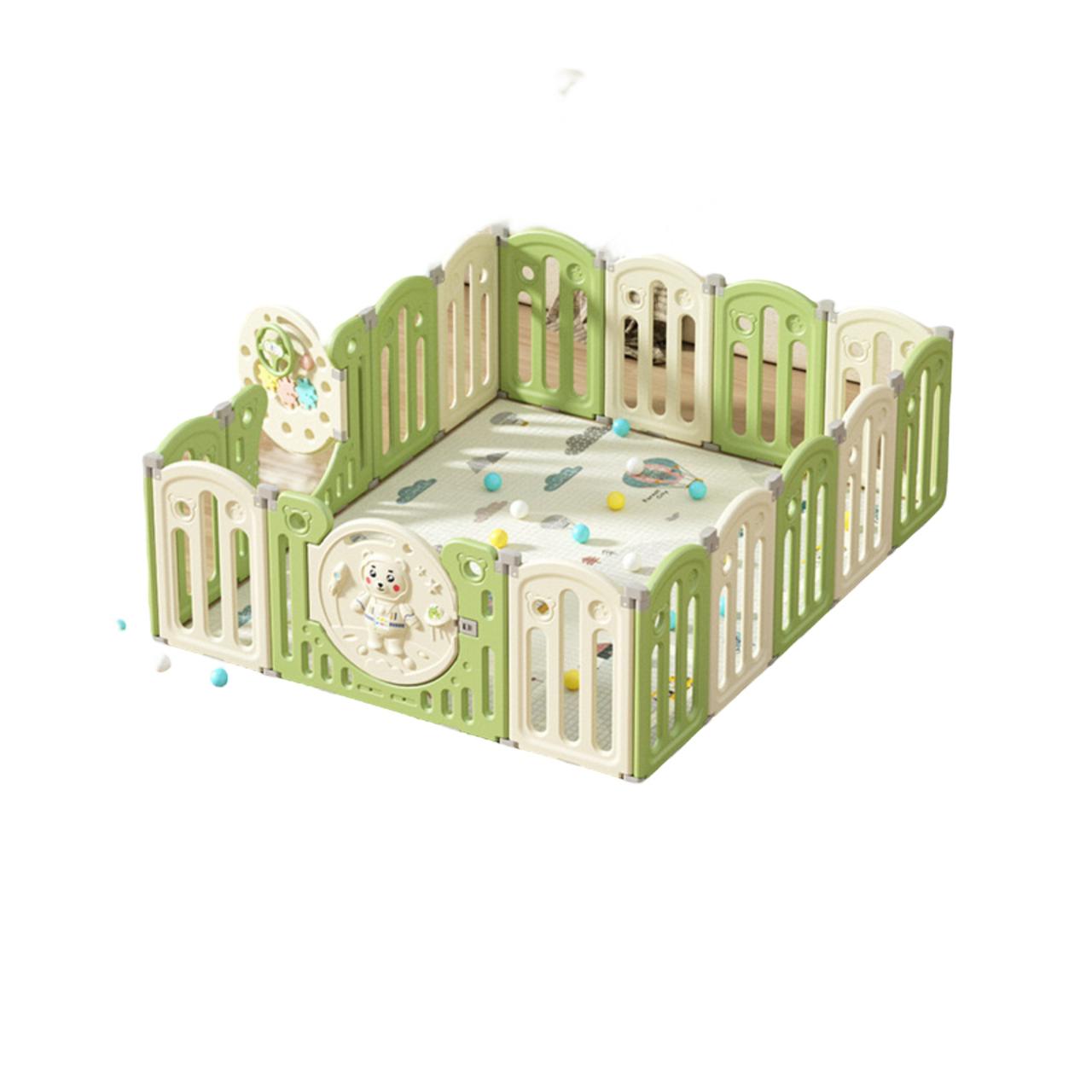 Corral Armado Multiposiciones Accesorios 160*191cm Lubabycas