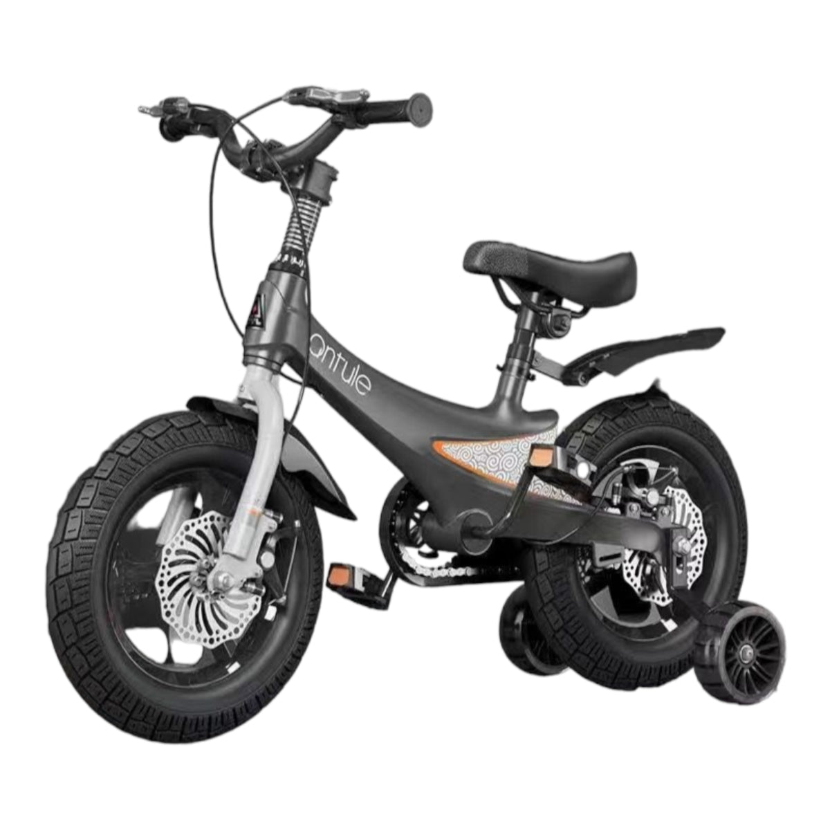 Bicicleta Infantil 5-8 Años Niño Aro 16 Lubabycas Gris