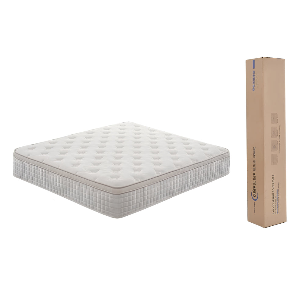 Colchón 1 Plaza 90x190x30cm Comprimido Pocket LuBabycas