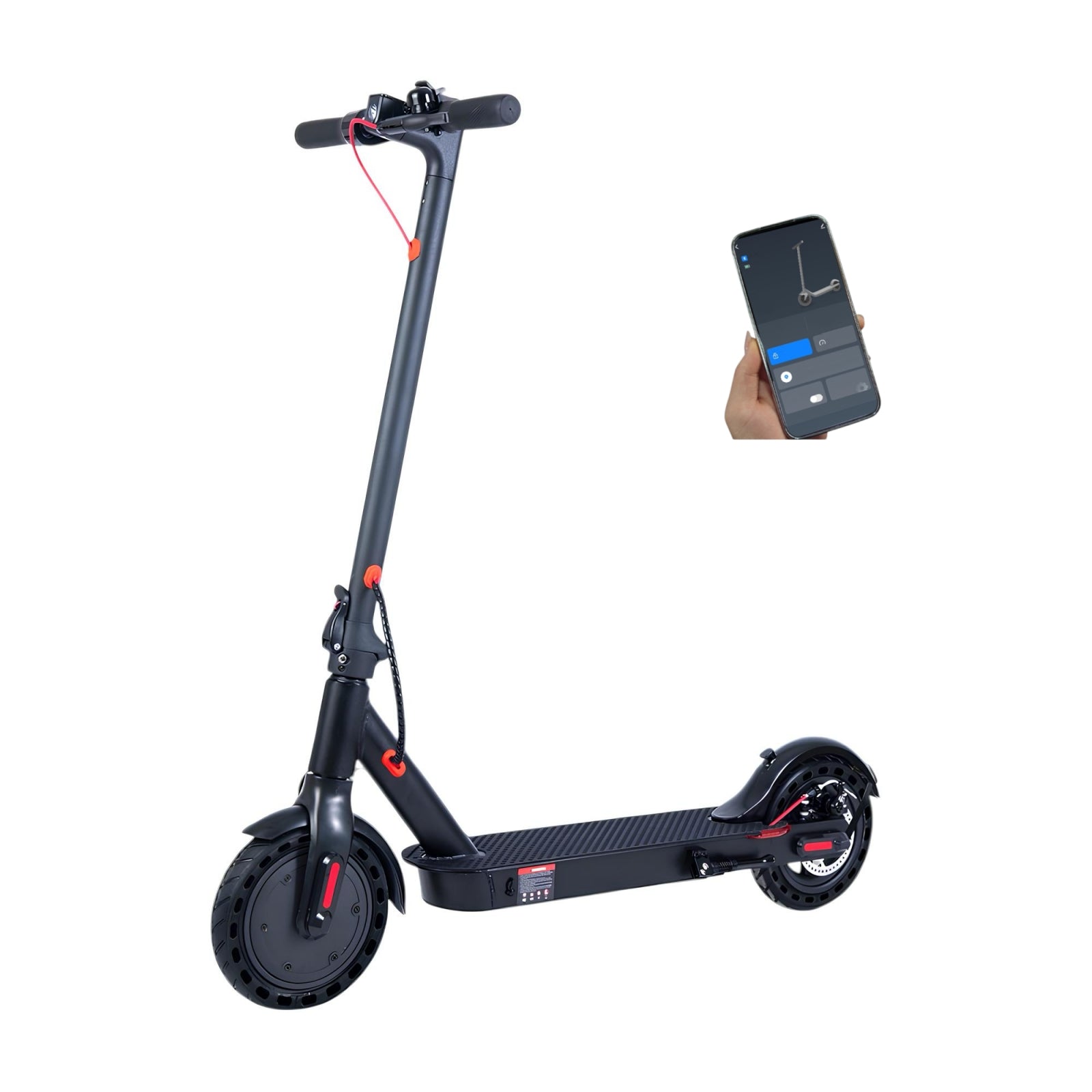 Scooter Eléctrico Aluminio Con APP 30KM 36V 350W E9Pro