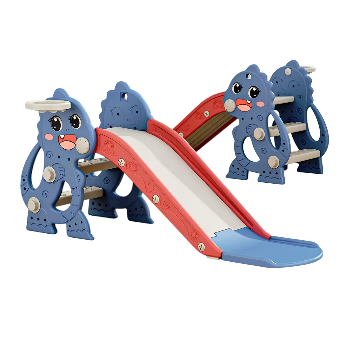 Resbalín Infantil LuBabycas Plegable 1-6 Años Azul Rojo