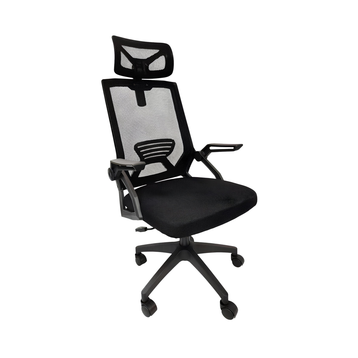 Silla Escritorio Oficina Reposacabezas Reclinable Exo Negra