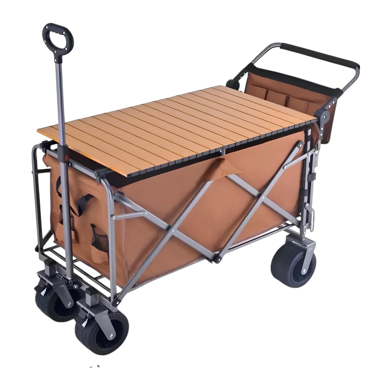 Carro Camping Expandible Con Mesa Multifuncional Mule