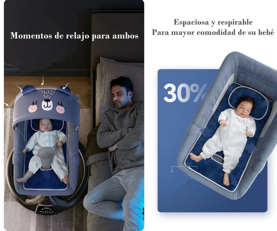 Mecedora Eléctrica Reclinable Bluetooth Lubabycas Osito