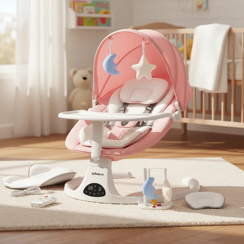 Mecedora Eléctrica 2 En 1 Bluetooth Yoya LuBabycas