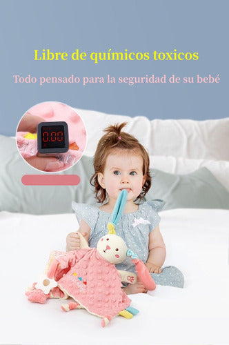 Peluche De Apego Sensorial Algodón Zimba Lubabycas