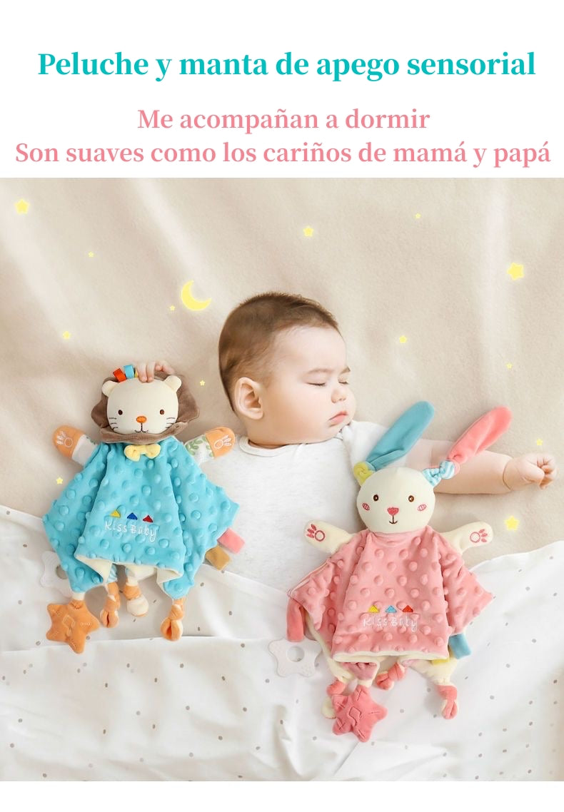 Peluche De Apego Sensorial Algodón Bella Lubabycas