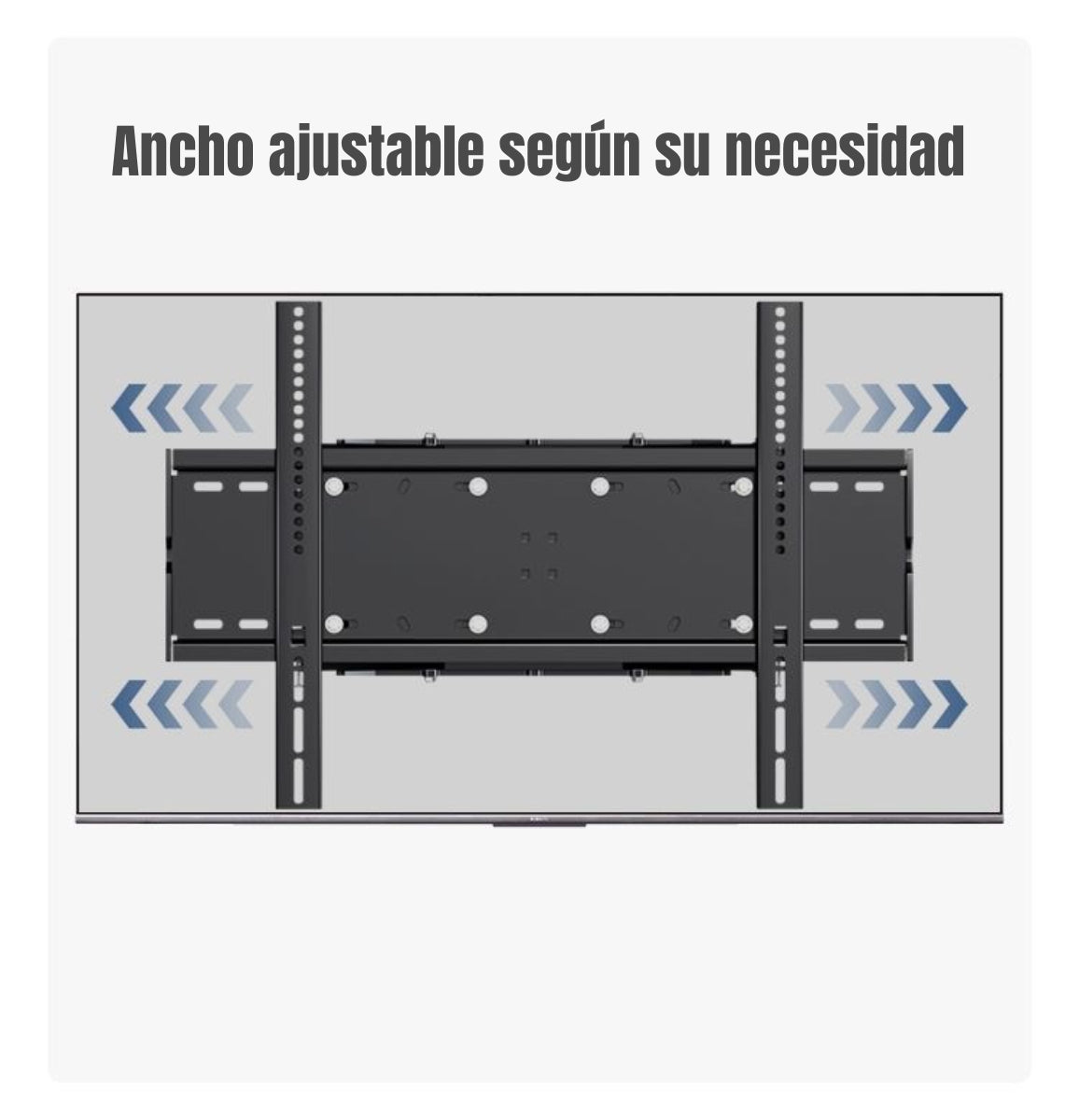 Soporte TV Ajustable Doble Brazo 40'' A 75'' By LuBabycas