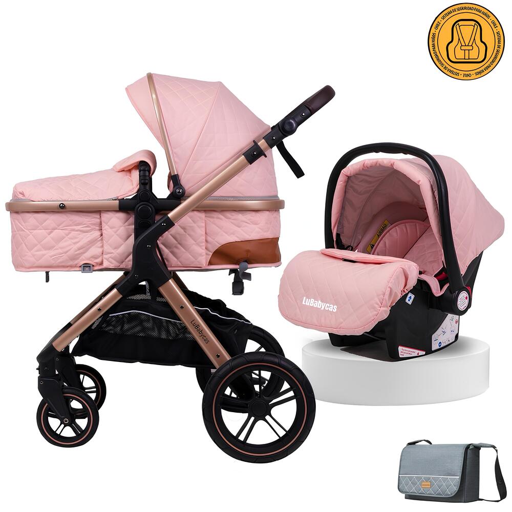 Coche Travel System Con Accesorios X1 LuBabycas