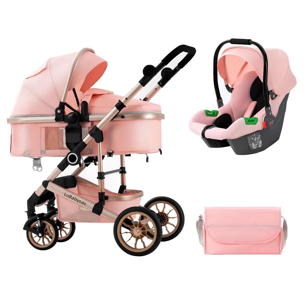 Coche Cuna Con Silla Nido Y Accesorios Musso LuBabycas