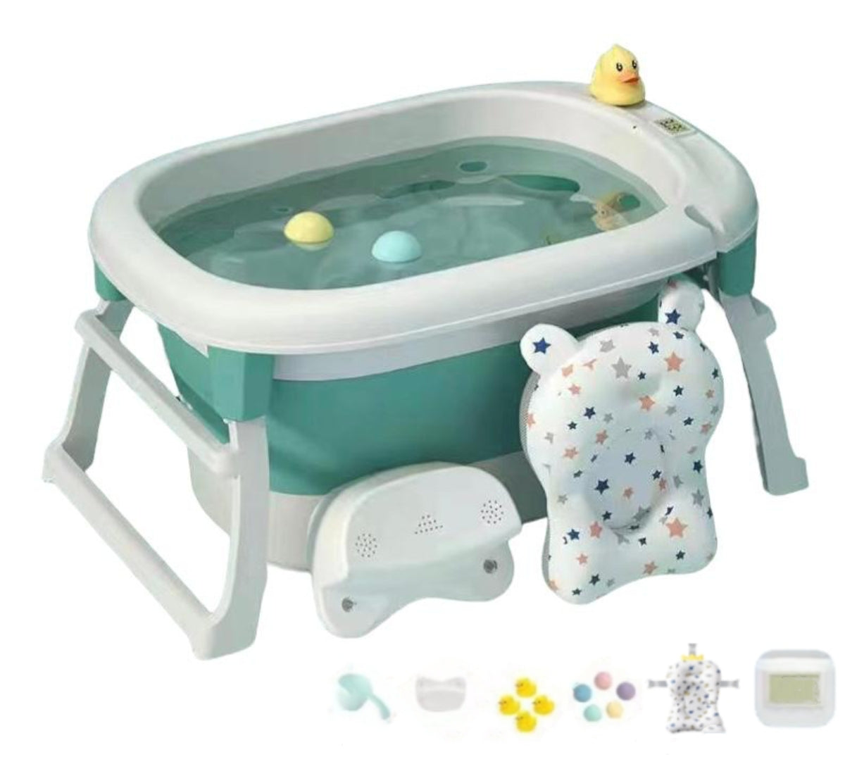 Bañera Maxi Con Accesorios LuBabycas