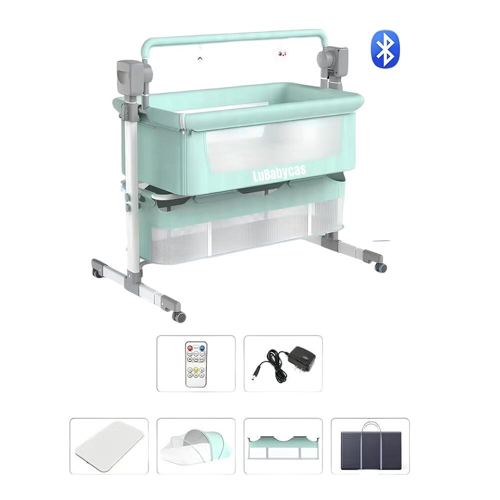 Cuna Colecho Mecedora Eléctrica Eclass LuBabycas