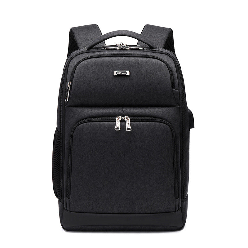 Mochila Notebook Inteligente Con USB Negra By LuBabycas