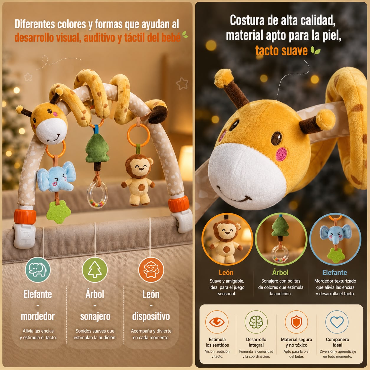 Móvil Para Cuna Coche Multifuncional TM333 LuBabycas