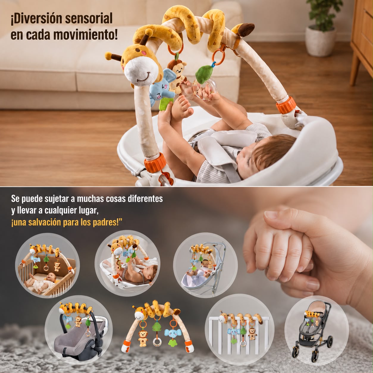 Móvil Para Cuna Coche Multifuncional TM333 LuBabycas